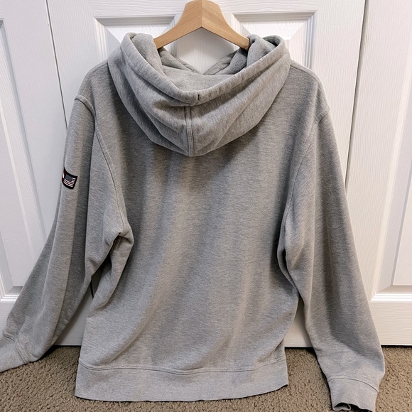 Large North Face USA Olympic Hoodie Grey - Picture 2 of 5
